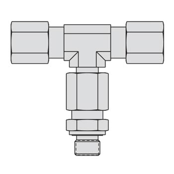 Low-Pressure-Vektek-Tee-Branch-Swivel-6mm-G-one-eighth-Stud