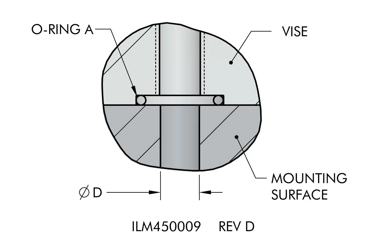 ilm450009-mount VFB Vise Mounting