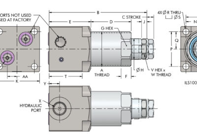 High Capacity Fluid Advance Base Mount Workholding