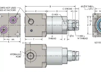 High Capacity Fluid Advance Base Mount Workholding