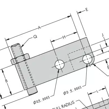 pneumatic vektek standard link clamp levers
