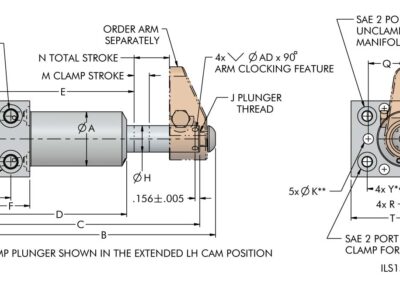 VersaCam™ Swing Clamp Bottom Flange