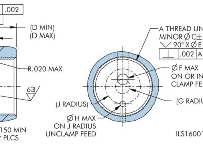 Screw-in Twin Lever Link Clamp