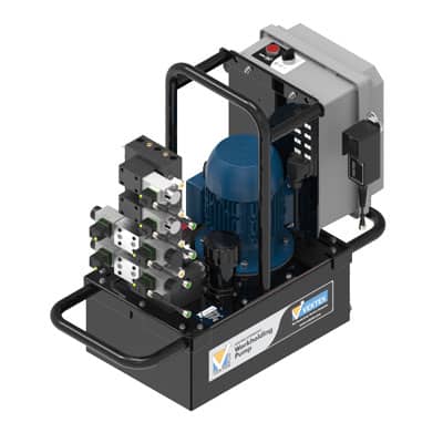 D/A Live System 24 VDC 3-Position 4-Port Closed Center