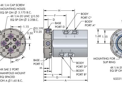 HDX Heavy Duty Rotary Union Dimensions