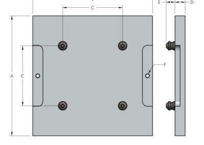 Vektek Zero-Point 4 Module Fixture Plate