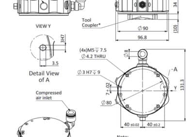 PQ0 Dimensions