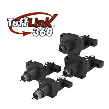 Ultrasonic Position Sensing TuffCam Swing Clamps