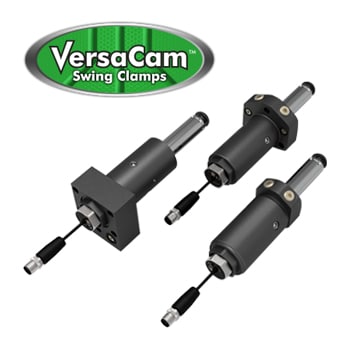 Ultrasonic Position Sensing<br />
VersaCam Swing Clamps