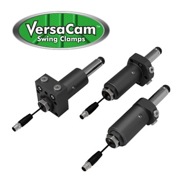 Ultrasonic Position Sensing TuffCam Swing Clamps