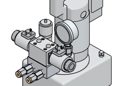 Portable .25 kW Electric/Hydraulic Pump - DO3 Mount