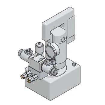 Vektek-metric-25-kW-Electric-Hydraulic-Pump---DO3-Mount