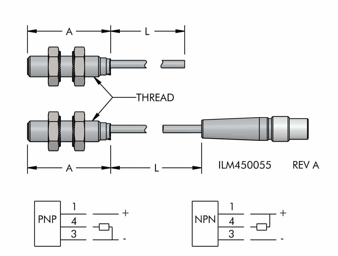 ilm450055 Inductive Proximity Switches