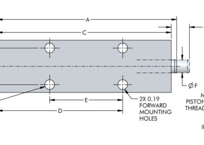 Block, SAE Mount Dimensions