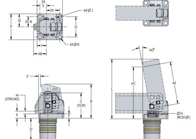 Compact Clamp Dimensions